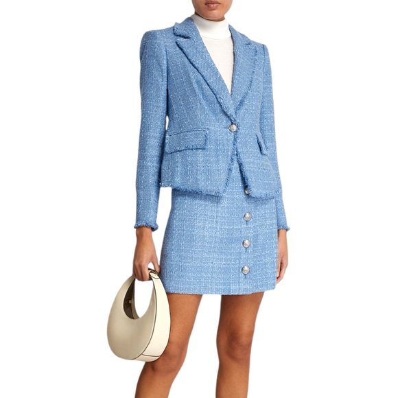 Veronica Beard Jackets & Blazers - Veronica Beard Hosanna Dickey Jacket in Skylight